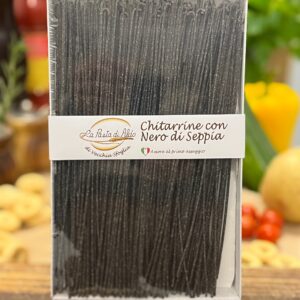 Chitarrine al nero di seppia «La pasta di Aldo» 250gr