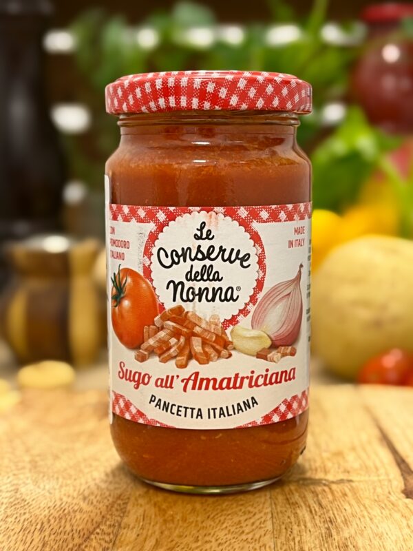 Sugo pronto all’amatriciana «Le conserve della nonna» 190gr