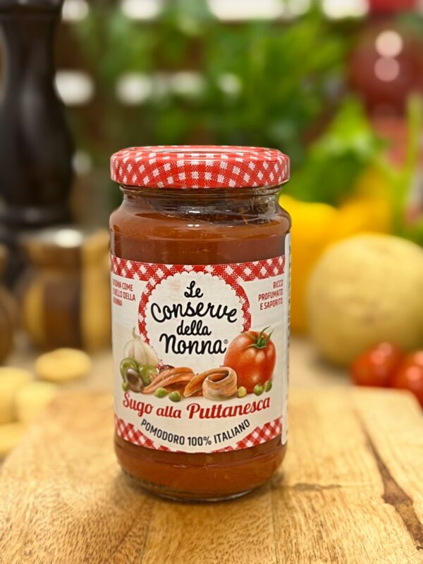 Sugo alla puttanesca «Le conserve della nonna» 190gr