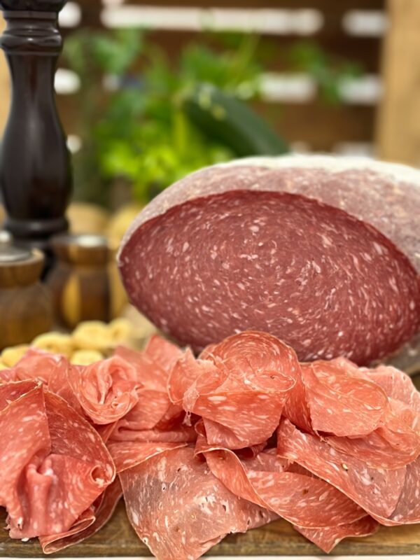 Salame fiocco di prosciutto 250gr/ración