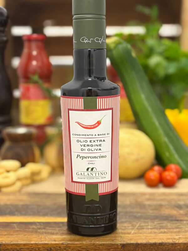 Olio E.V.O. al Peperoncino «Galantino» 250ml