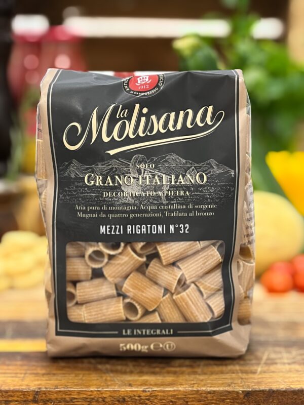Mezzi Rigatoni nº32 integrali «La Molisana» 500gr