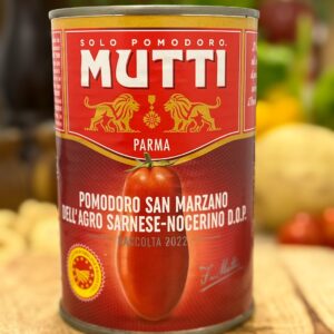 Pomodori Pelati San Marzano D.O.P. «Mutti» 400g.