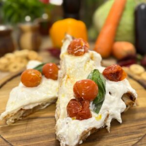Pizza Burrata – ración