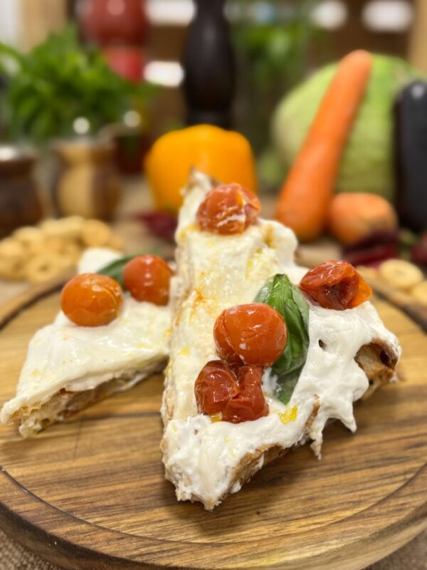 Pizza Burrata – ración