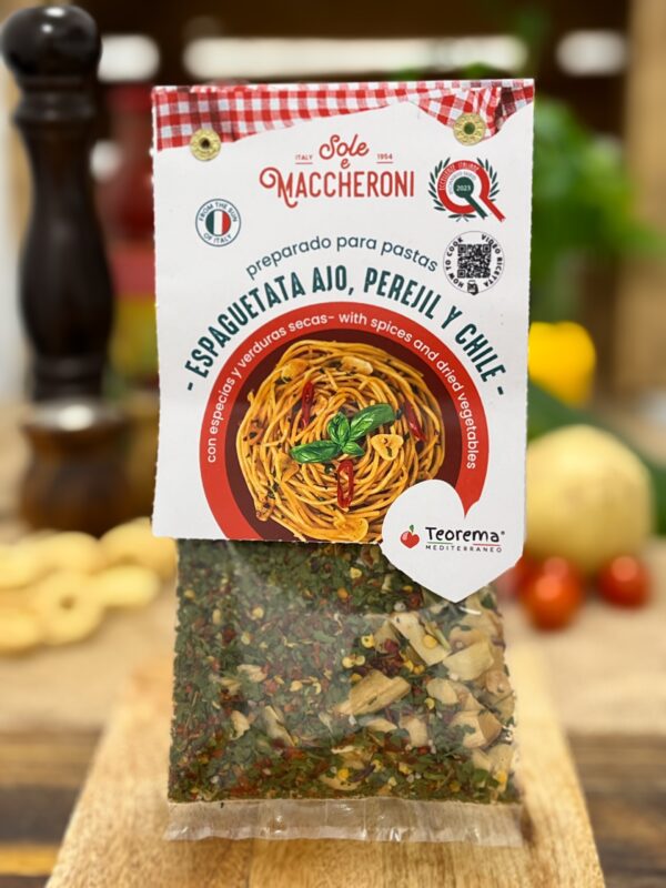 Preparato per pasta Aglio, prezzemolo e peperonicino 50g