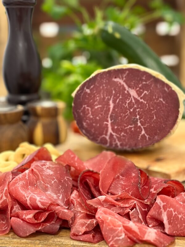 Bresaola di Punta d’Anca della Valtellina DOP 250g/ración
