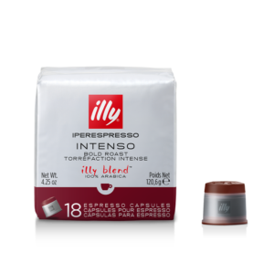 Capsulas maquina Iperespresso sabor INTENSO «ILLY»