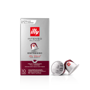 Capsulas para maquina nespresso sabor INTENSO «ILLY»