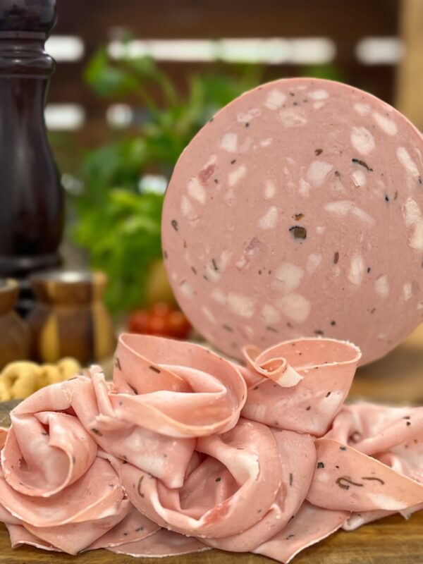 Mortadella al tartufo nero 250g/ración