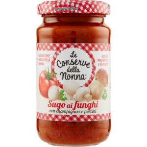 Sugo al pomodoro e funghi «Le conserve della nonna» 190gr