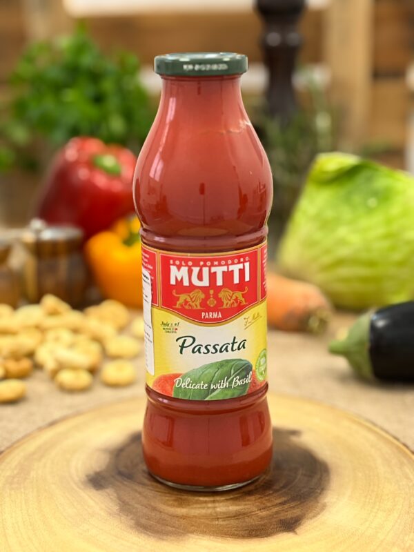 Passata pomodoro basilico «Mutti» 700gr