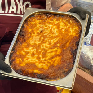 Bandeja de Parmigiana di melanzane (6/8 raciones)
