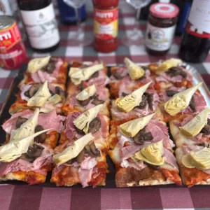Bandeja de Pizza Capricciosa (solo Madrid Capital)