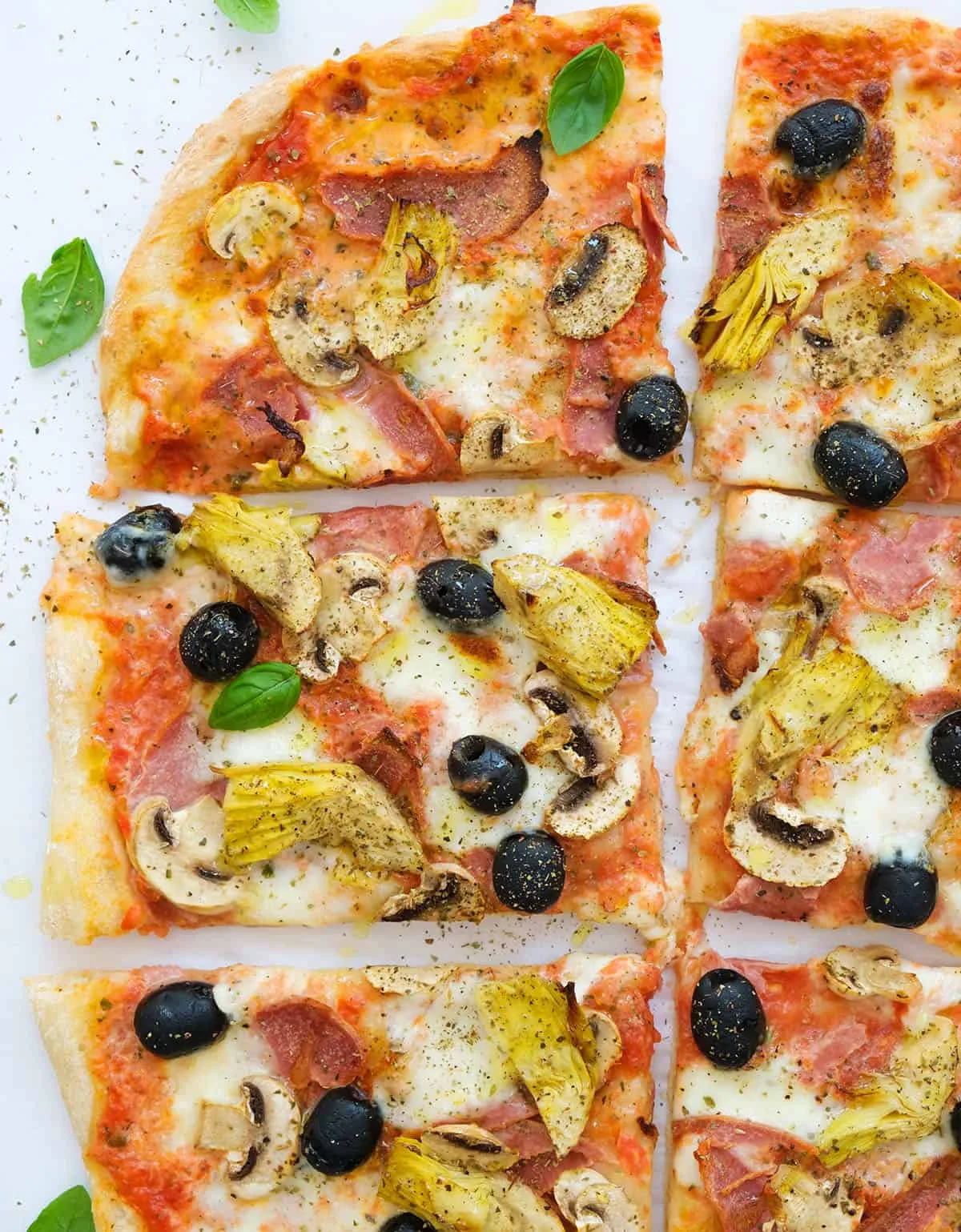 Bandeja de Pizza Capricciosa (solo Madrid Capital)