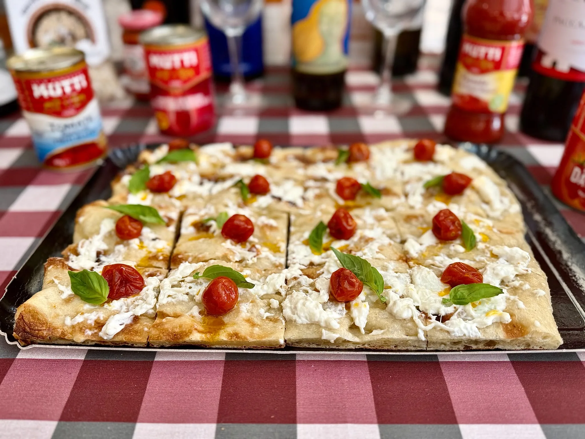 Bandeja de Pizza Burrata (solo Madrid Capital)