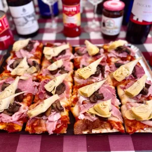 Bandeja de Pizza Capricciosa (solo Madrid Capital)