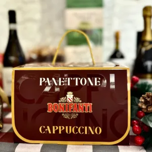 Panettone con Cappuccino «Bonifanti» 750gr incarto Regalo
